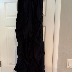 NWT Lululemon ruched wide leg high rise pant size small